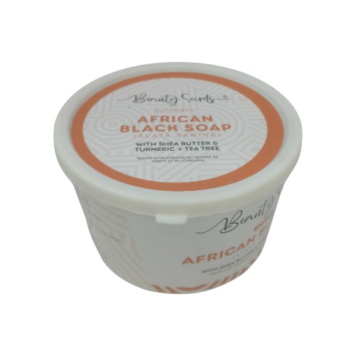 BLACK SOAP 350G TURMERIC BEAUTY SECRETS