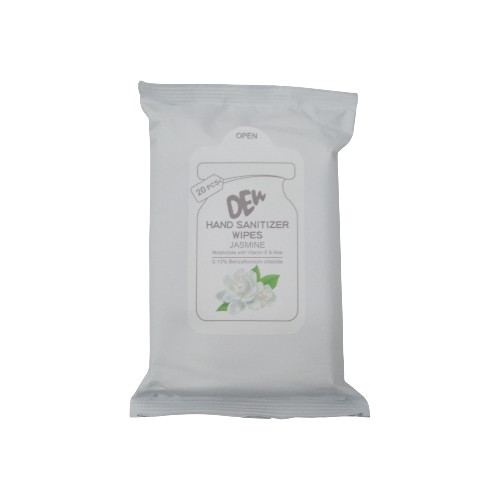 DEW HAND SANITIZER WIPES 20PCS