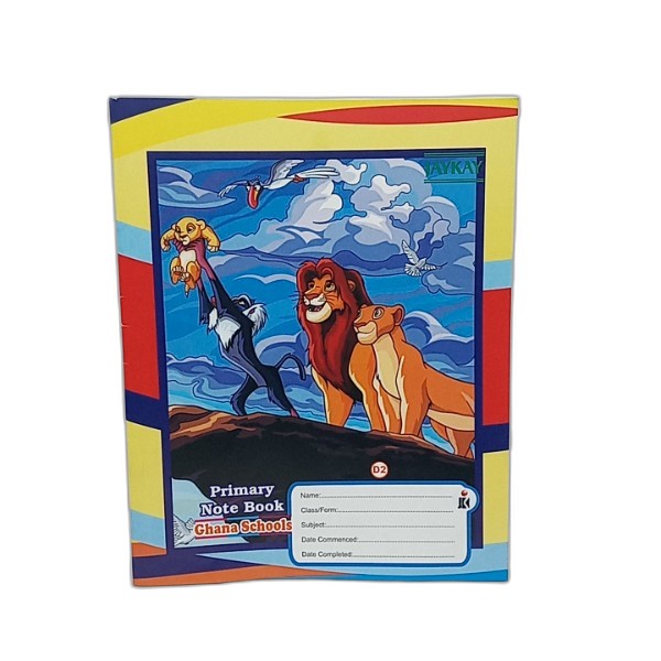 JAY KAY NOTEBOOK D2 20 LEAVES