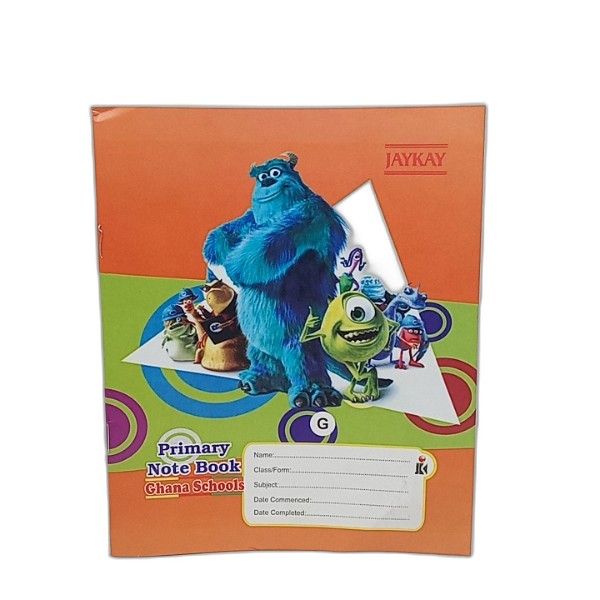JAY KAY NOTEBOOK G 20 LEAVES