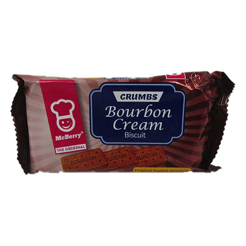 MCBERRY BOURBON CREAM BISCUITS 70G