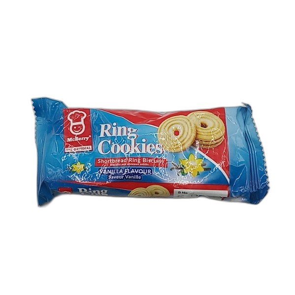 VANILLA RING COOKIES 24G