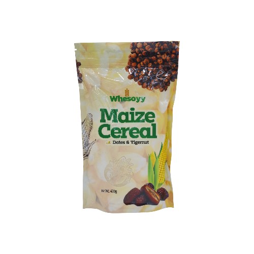 WHESOYY MAIZE DATES TIGERNUT CEREAL 400G