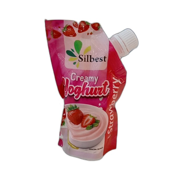 SILBEST YOGHURT DRINK STRAWBERR