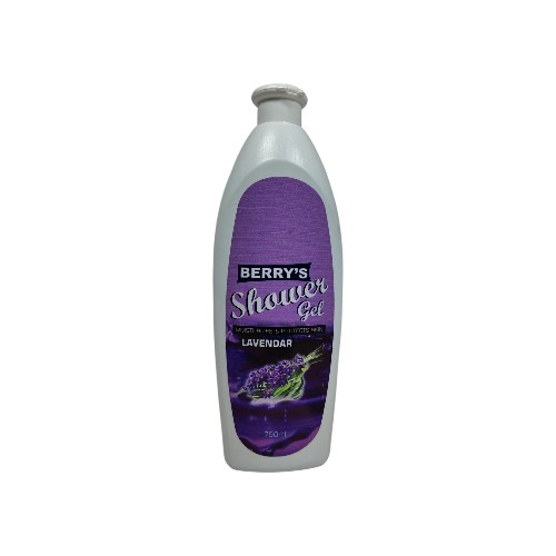 BERRYS LAVENDER SHOWER GEL 750ML