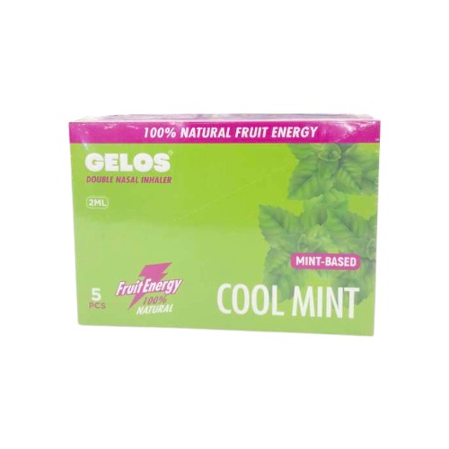GELOS MINT DOUBLE NASAL INHALER 21G