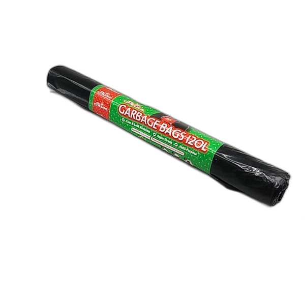 SHINE GARBAGE BAGS 120L 10PC