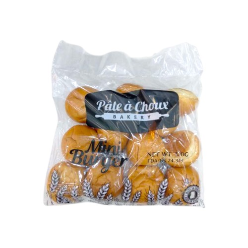 PATE A CHOUX MINI GLAZED BURGER 360G