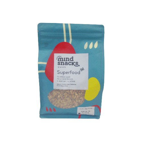 MIND SNACKS GRANOLA SUPERFOOD 750G