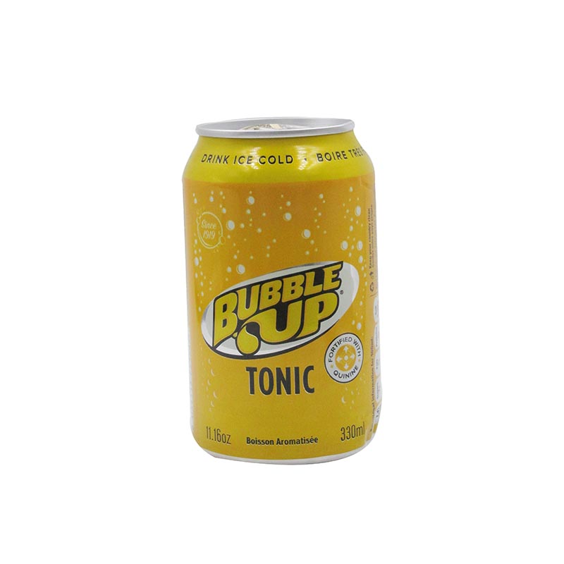 BUBBLE UP TONIC CAN 330ML