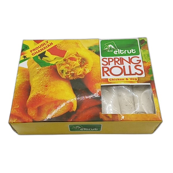 ELTRUT CHICKEN VEG SPRING ROLLS 380G