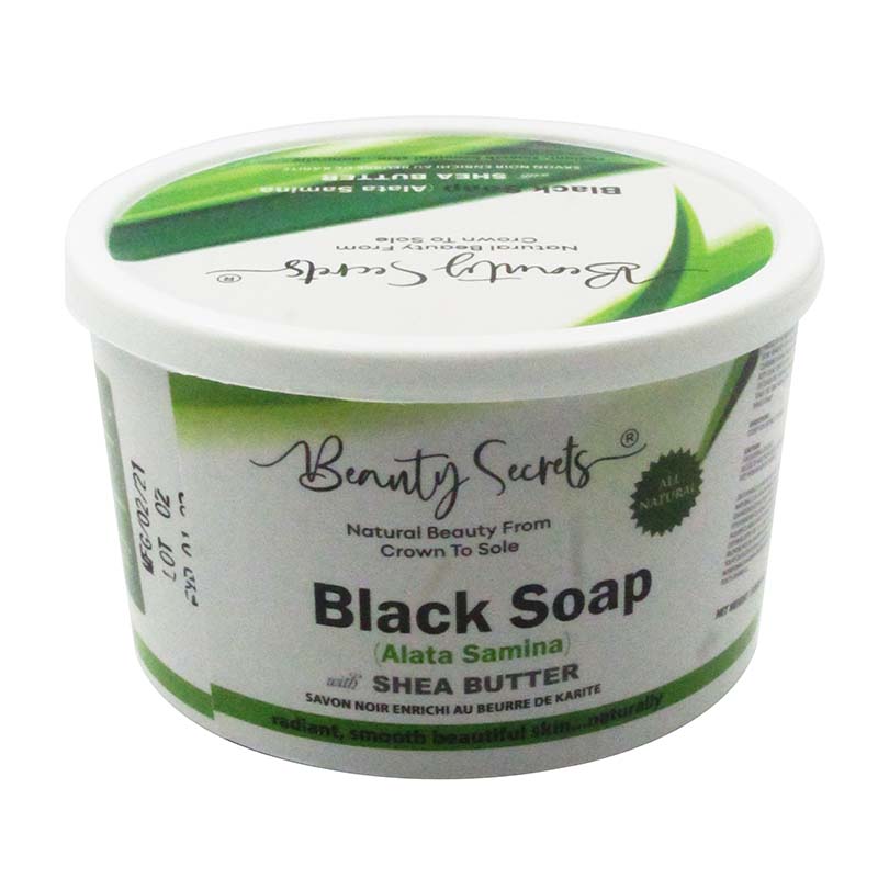 BLACK SOAP 350G BEAUTY SECRETS