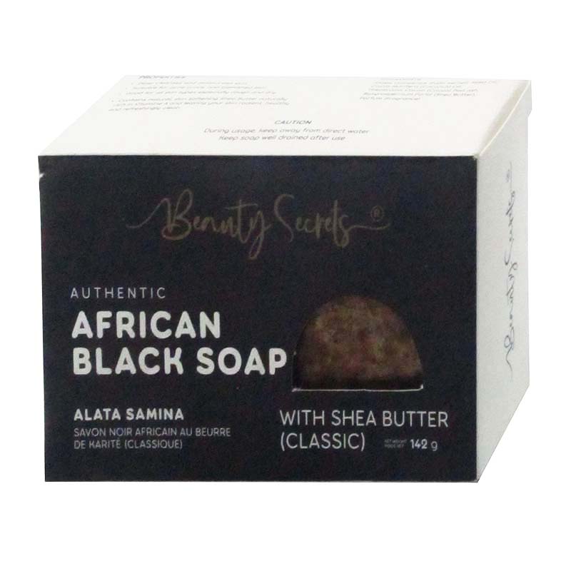 BLACK SOAP CLASSIC 142G BEAUTY SECRETS