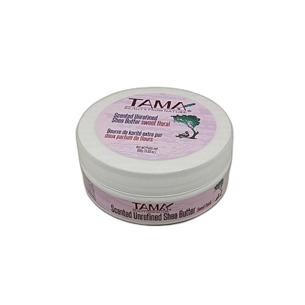 TAMA SHEA BUTTER ORG SWEET FLORAL 100G