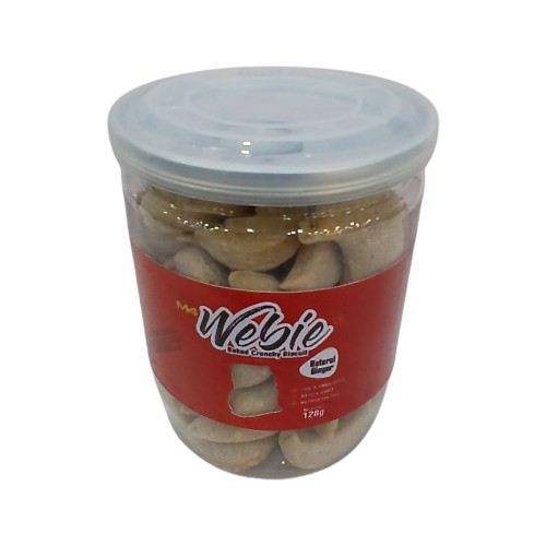 WEBIE BISCUITS VANILA GINGER 128G