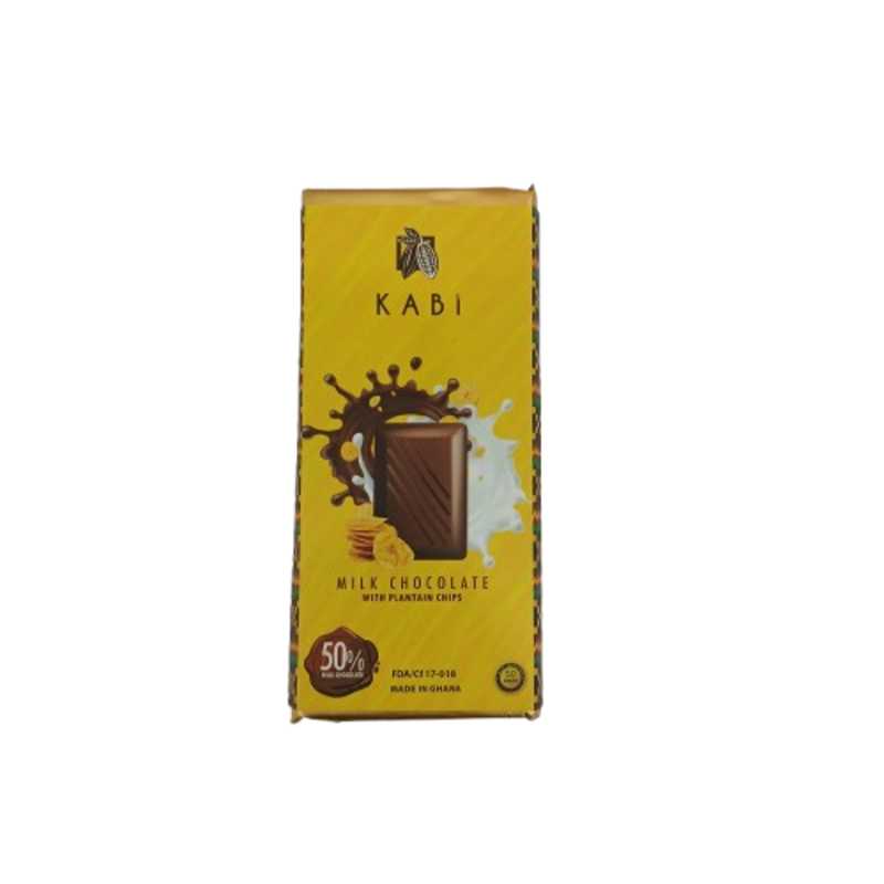 KABI PLANTAIN MILK CHOCOLATE 50G