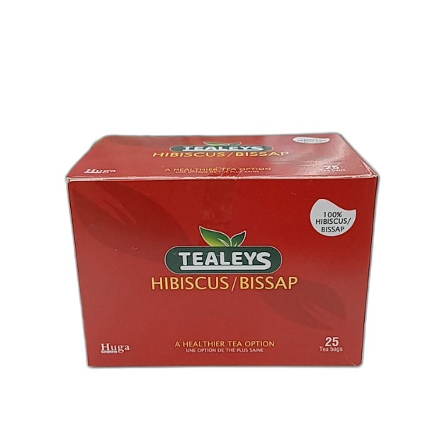 TEALEYS HIBISCUS TEA 25S