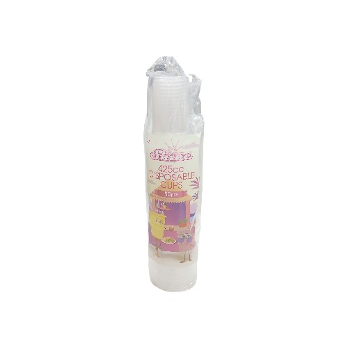 SHINE DISPOSABLE CUPS 425CC 50PC
