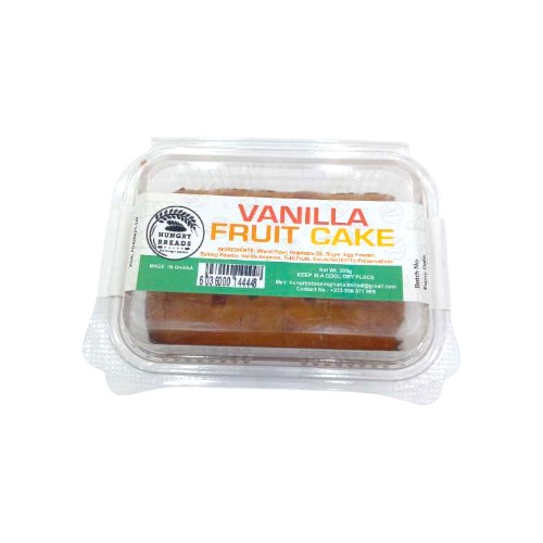 HUNGRY B VANILLA FRUIT CAKE 300G