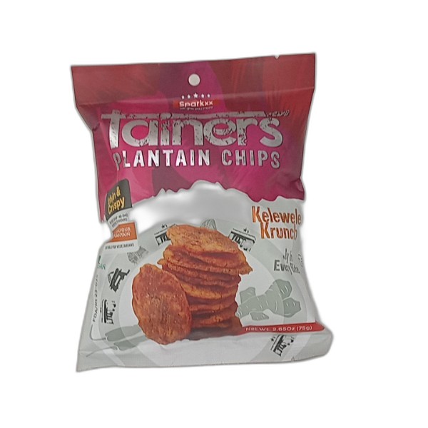 SPARKXX TAINERS PLANTAIN CHIPS KELEWELE KRUNCH 75G