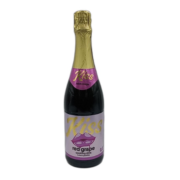 KISS SPARKLING RED GRAPE 750ML