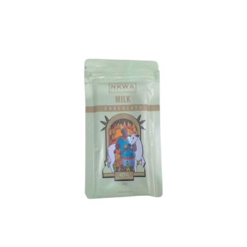 NKWA MILK CHOCOLATE 40%  50G