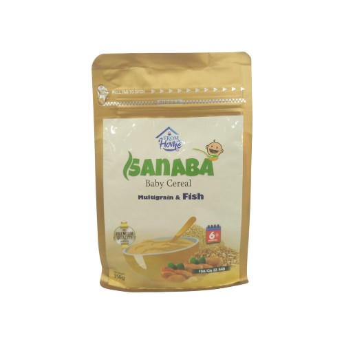 SANABA BABY CEREAL MULTIGRAIN FISH 350G