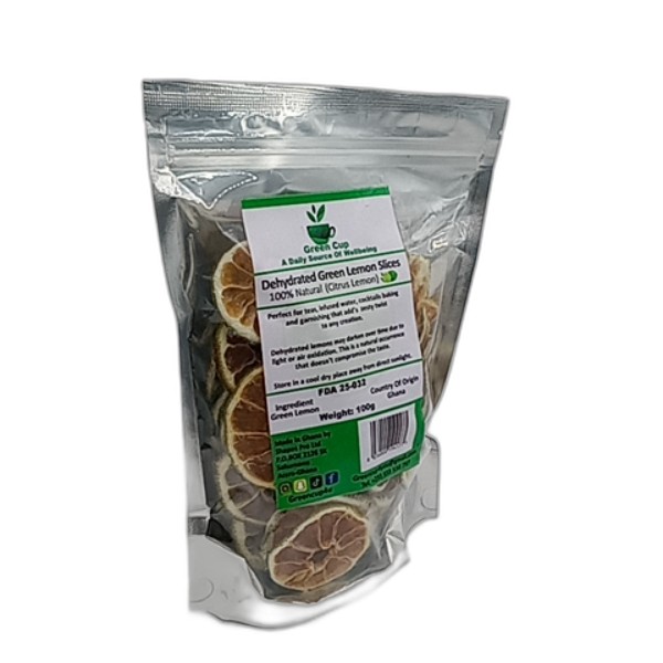 GREEN CUP LEMON SLICE 100G