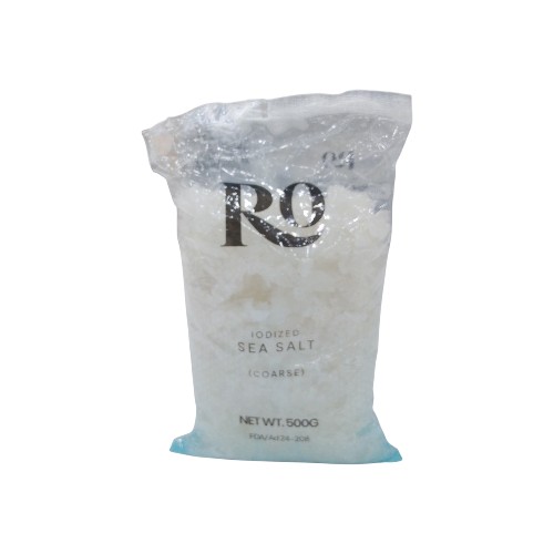 RO IODIZED SEA SALT COARSE 500G