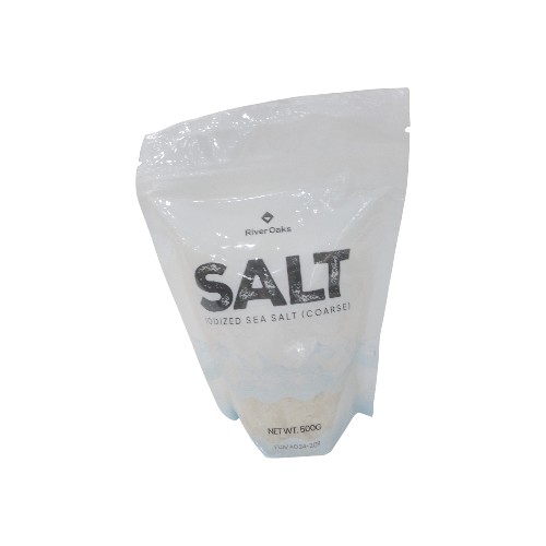 RIVER OAKS IODIZED SEA SALT COARSE 500G