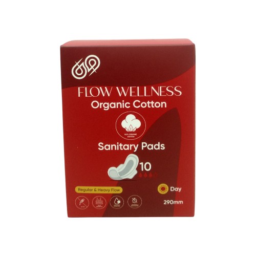 FLOW WELLNESS SANITARY PADS 10PCS DAY