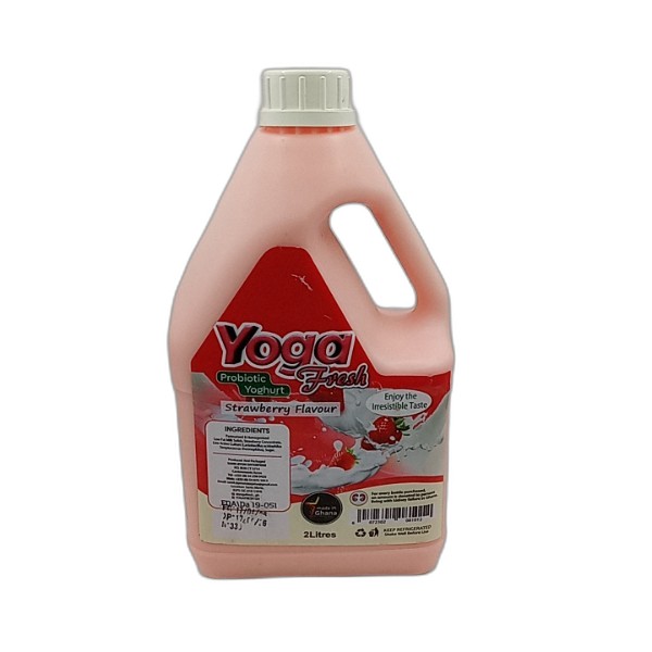 YOGA FRESH STRAWBERRY PLAIN MIX 2L