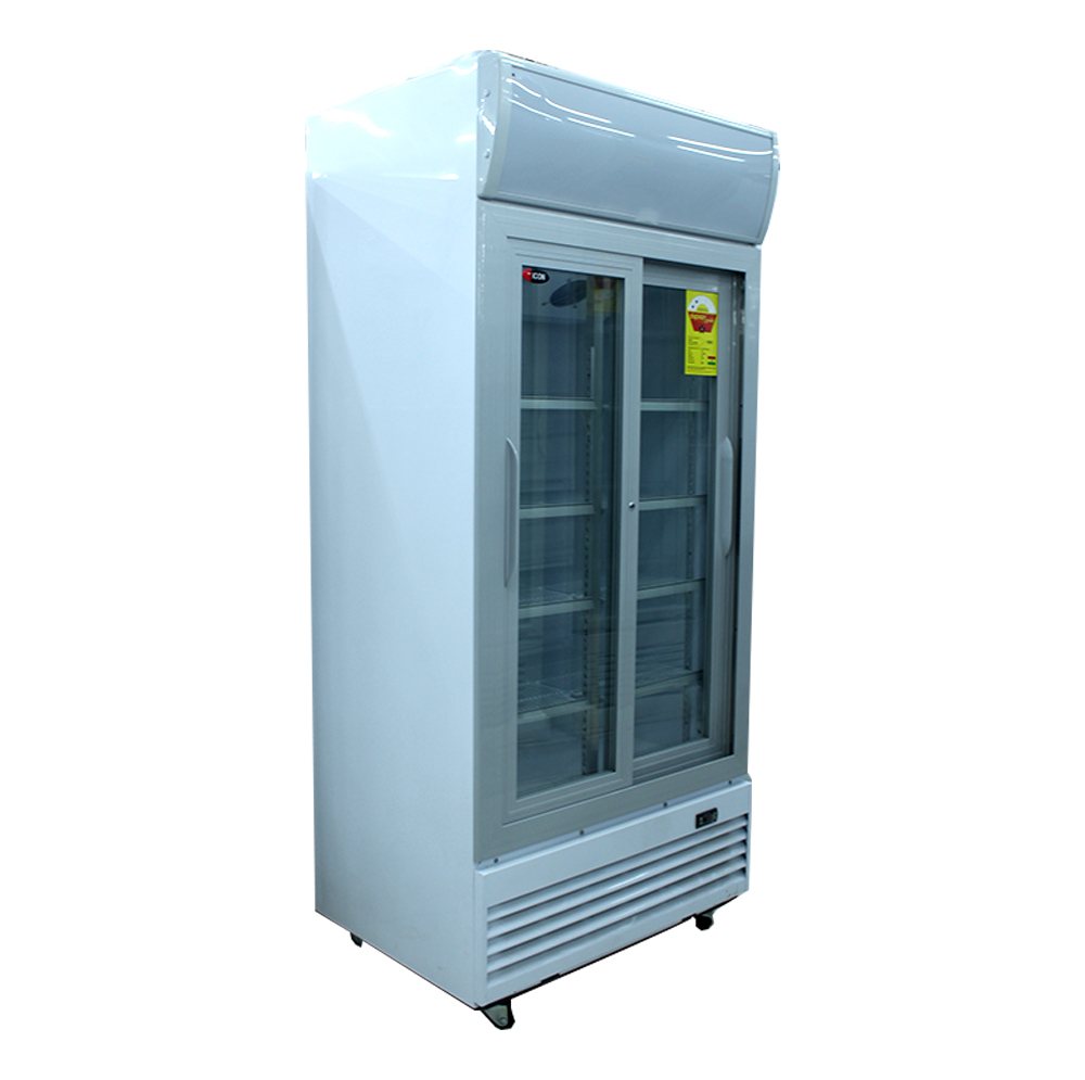 SHOWFRIDGE 2-DOOR SLIDE 600L ICON