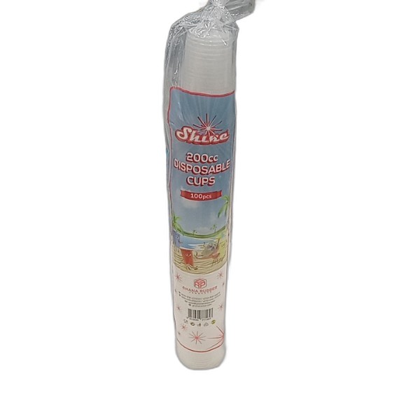 SHINE DISPOSABLE CUPS 200CC