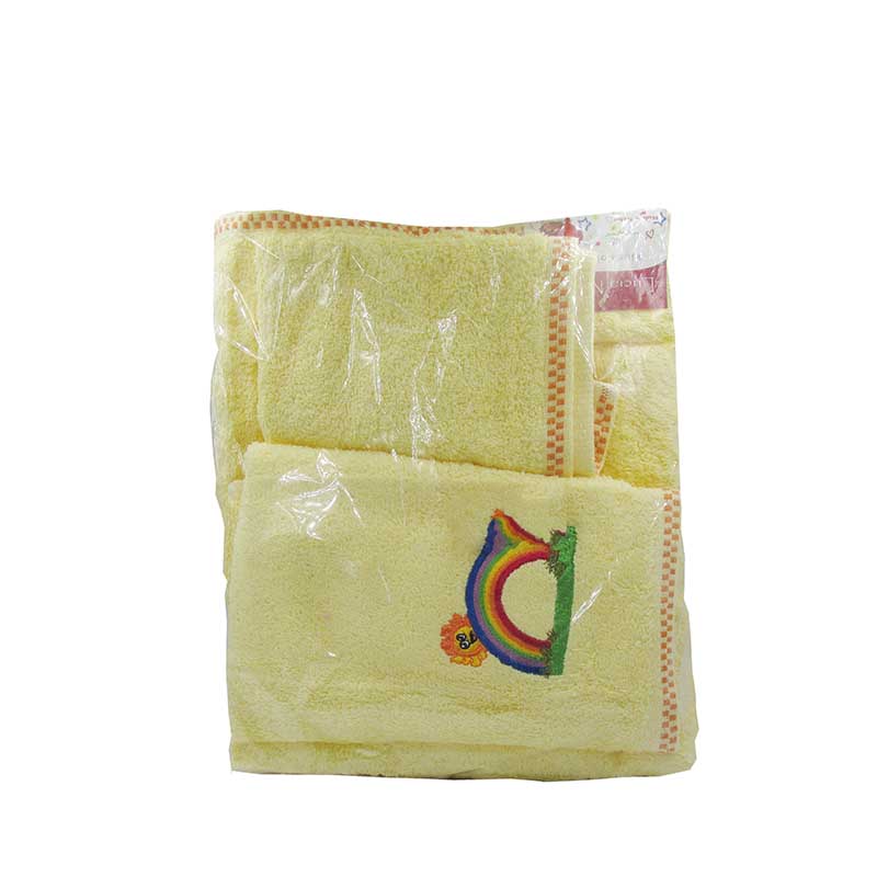 TOWEL FUN PARK 3PCS SET WHITE/BLUE PRO16511-12-13
