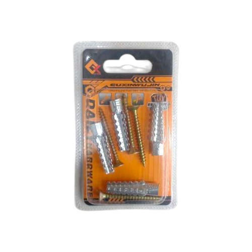 SCREWS WITH METAL EXPANSION 4X40MM 8MM