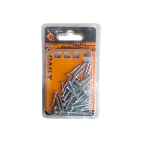 SCREW FULL THREAD 3X20MM ZINC PLATED