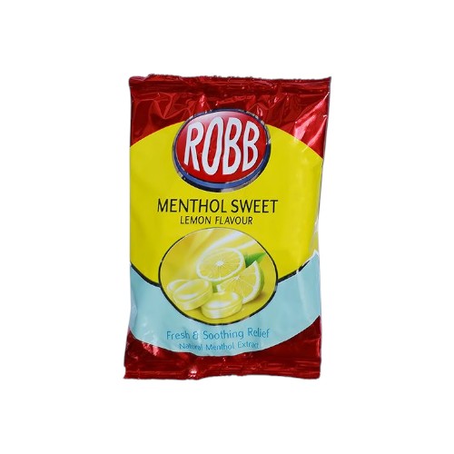 ROBB LEMON MENTHOL SWEETS  30PCS  110G