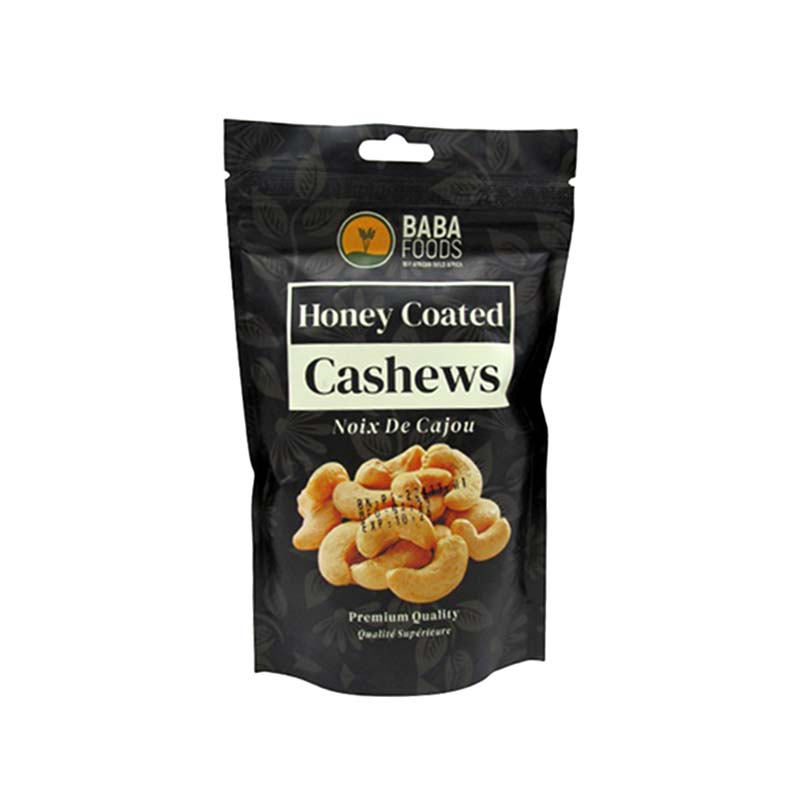 HONEY COATED CASHEWS 100G BABA FOODS