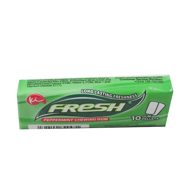 CHEWING GUM PEPPERMINT 14G KI FRESH