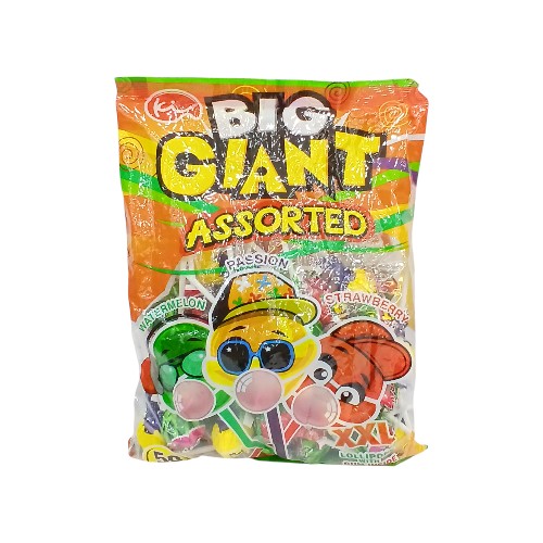 KI BIG GIANT ASSORTED LOLLIPOP 1100G