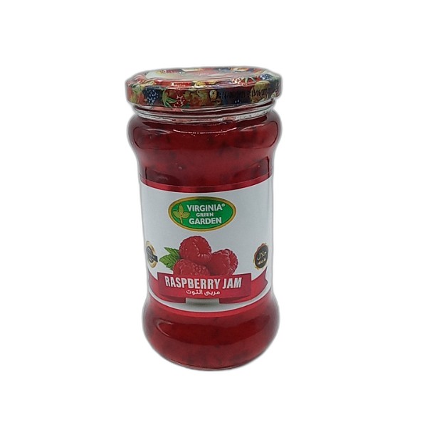 VIRGINIA GR. GAR. RASPBERRY JAM 340G