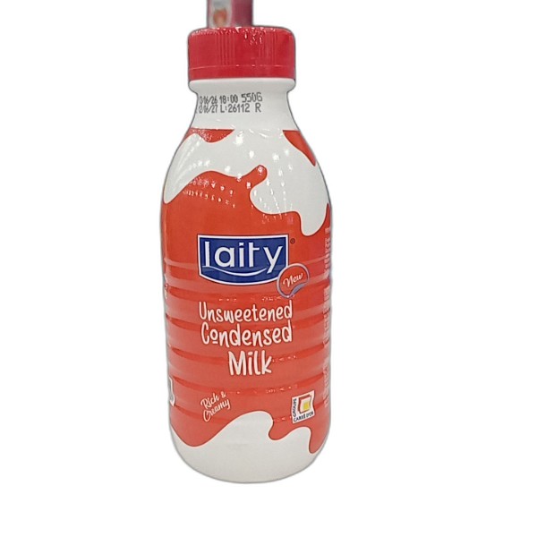 LAITY UNSWEETENED MILK RED 550ML