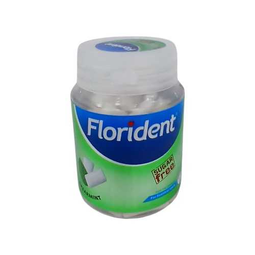 FLORIDENT SPEARMINT GUM BOTTLE 60G