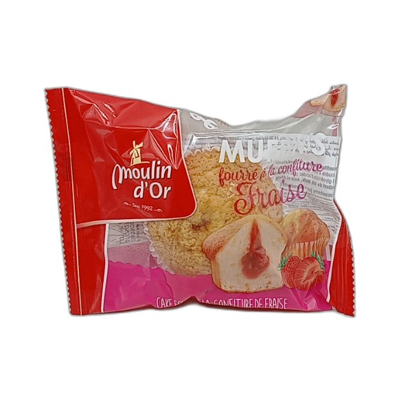 MOULIN DOR CAKE MUFFINS STRAWBERRY 40GR