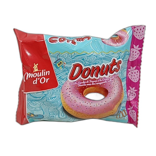 MOULIN DOR CAKE DONUTS STRAWBERRY 50GR