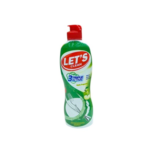 LETS APPLE DISHWASH LIQUID 500ML