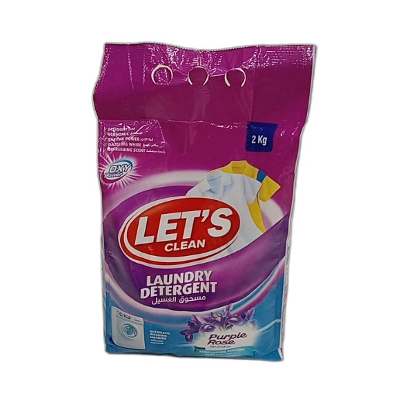 LETS ROSE WASHING POWDER 2KG
