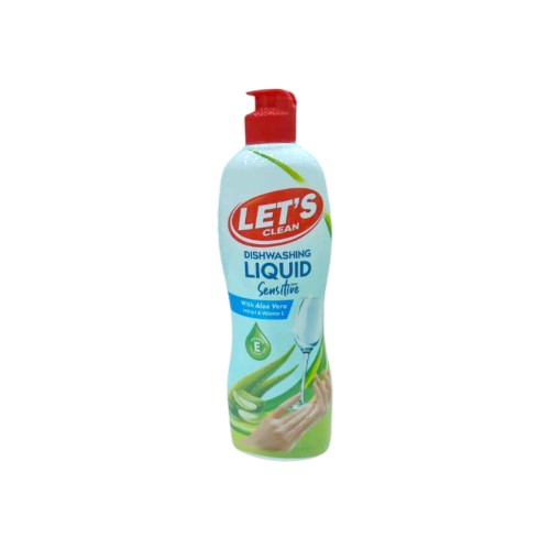 LETS DISHWASHING LIQUID ALOE VERA 500ML