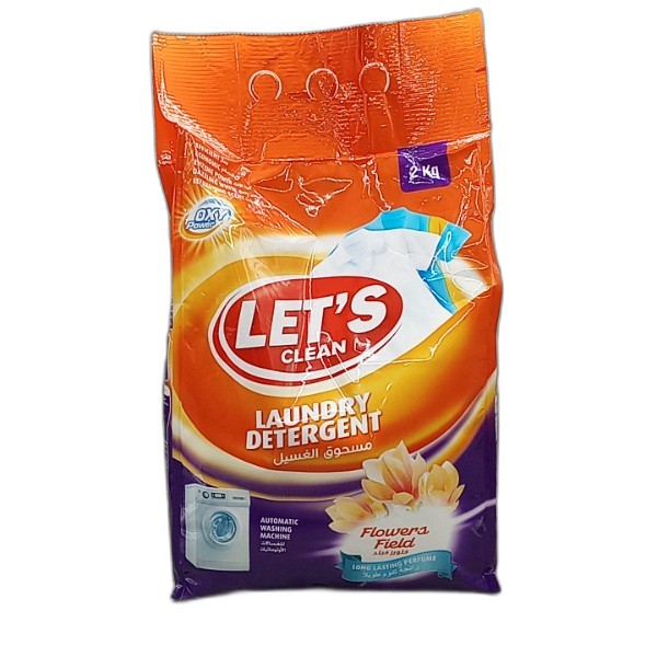 LETS WASHING POWDER FLOWERS 2KG
